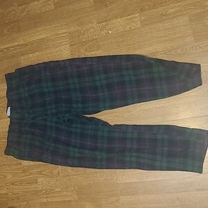 Flannel match the fam pajama pants